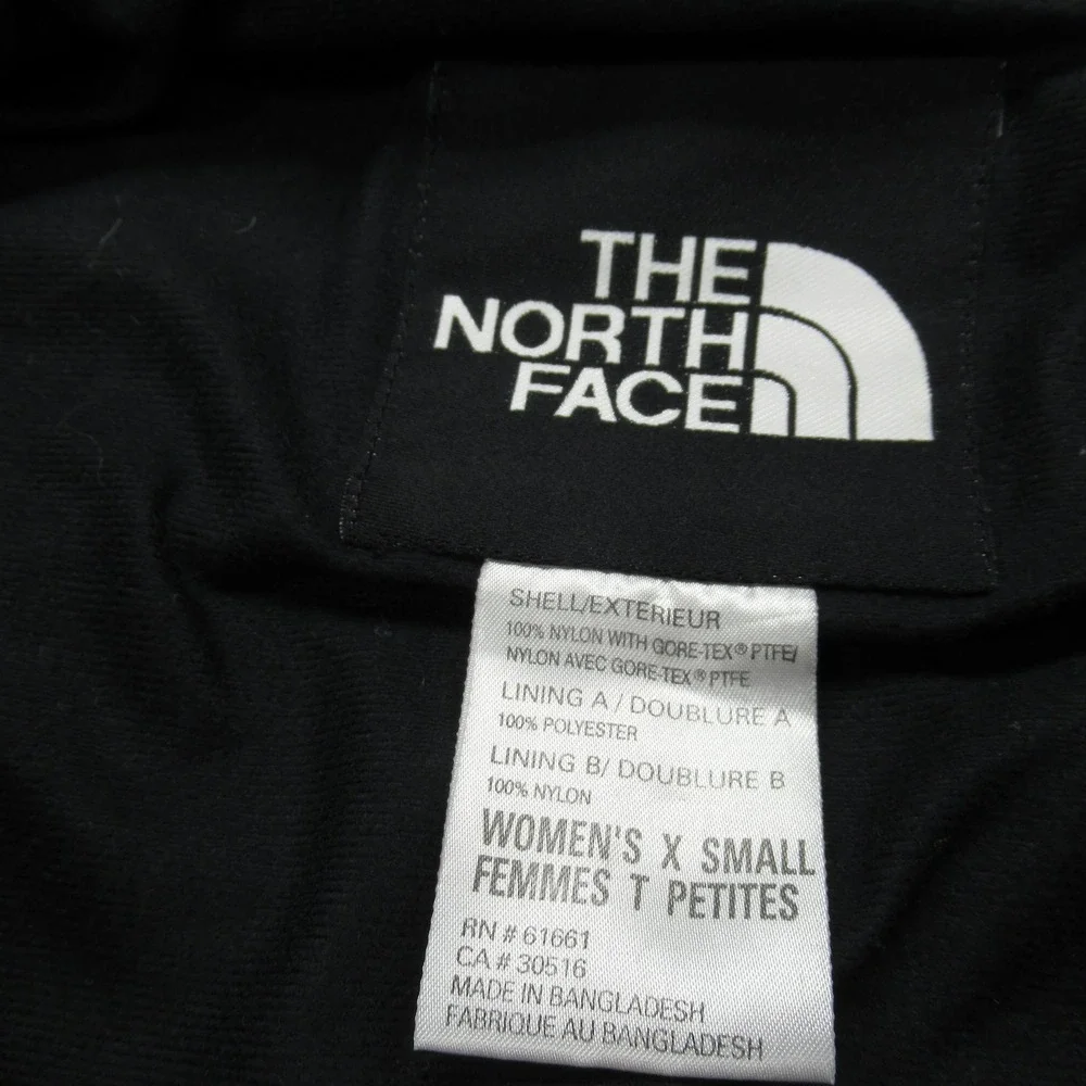 North Face GoreTex Jacket Womens XS Green 3 in 1 Shell Waterproof Rugged Coat - Picture 11 of 16